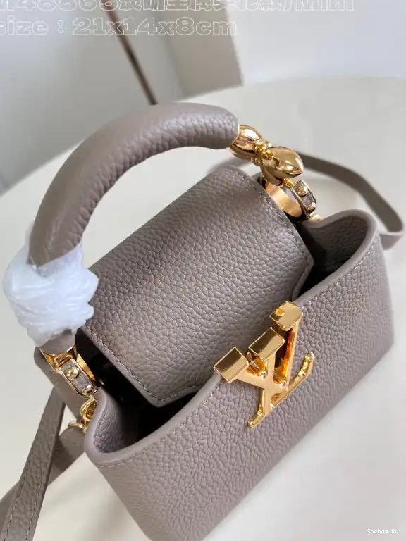 LOUIS VUITTON CAPUCINES MINI-21*14*8CM 0610